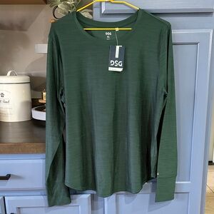DSG Forest Green Crew Neck Top